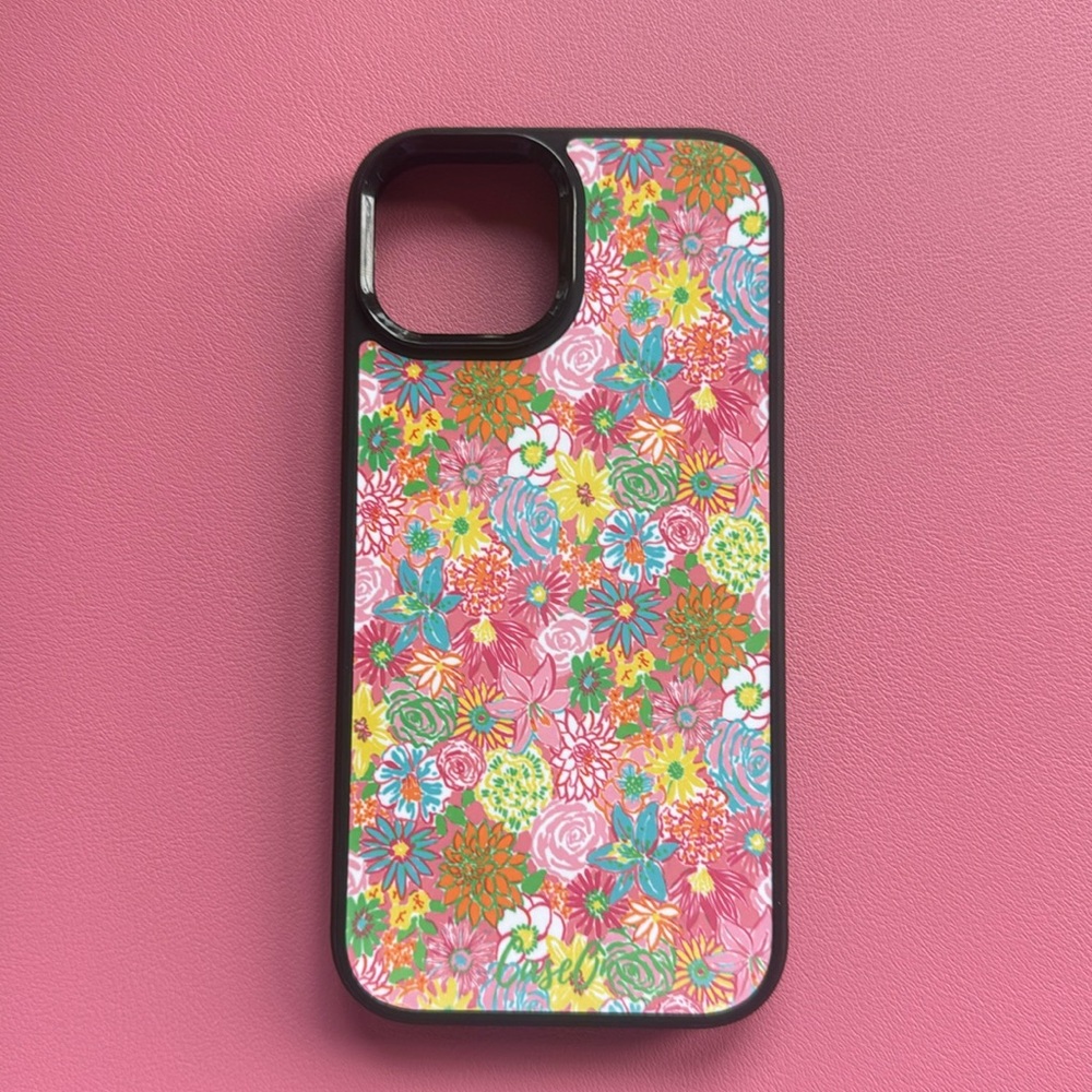 Colorful Floral MagSafe iPhone Case - Vibrant and Protective Design